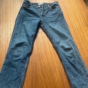 Everlane rigid slouch jean